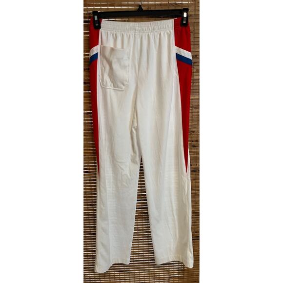 Grand Banks Outfitters USA Cotton Track Pants Medium Red White Blue Vintage - Picture 2 of 10